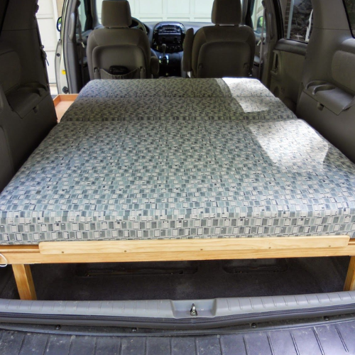 What size mattress fits in a Honda Odyssey?